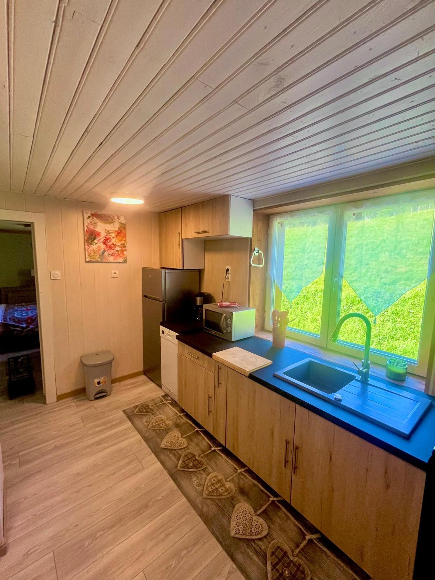 Appartement Dans Maison Familiale Bellevaux Exterior photo
